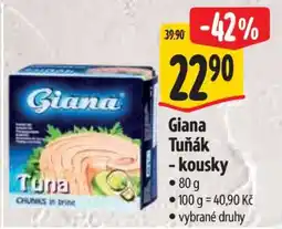 Albert Giana Tuňák kousky nabídka