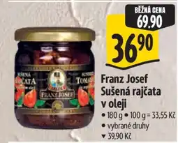 Albert Franz Josef Sušená rajčata v oleji nabídka