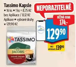 Albert Tassimo kapsle nabídka
