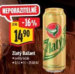 Albert Zlatý Bažant nabídka