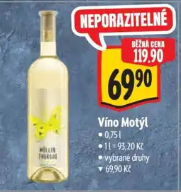 Albert Víno Motýl nabídka