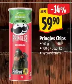 Albert Pringles chips nabídka
