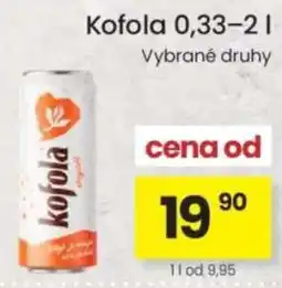Kubík potraviny Kofola nabídka