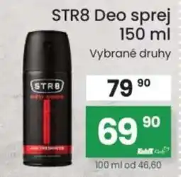 Kubík potraviny Str8 deo sprej nabídka