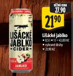Albert Lišácké jablko nabídka