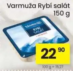 Kubík potraviny Varmuža Rybí salát nabídka