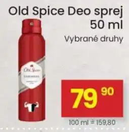 Kubík potraviny Old Spice Deo sprej nabídka