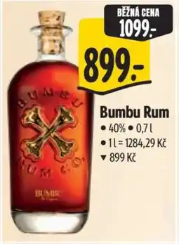 Albert Bumbu Rum nabídka