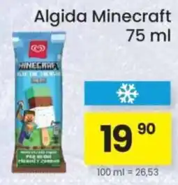 Kubík potraviny Algida Minecraft nabídka