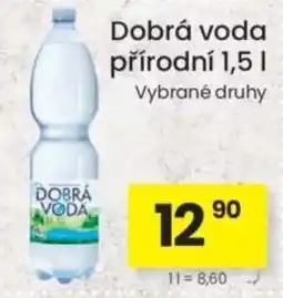 Kubík potraviny Dobrá voda přírodní nabídka