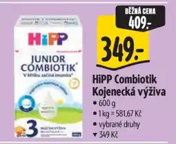 Albert HiPP Combiotik kojenecká výživa nabídka