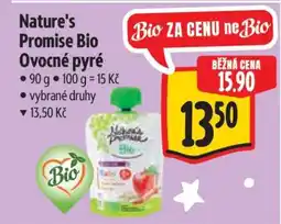 Albert Nature’s Promise Bio Ovocné pyré nabídka