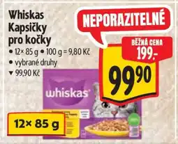 Albert Whiskas kapsičky pro kočky nabídka