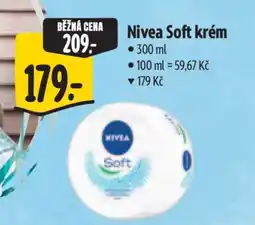 Albert Nivea Soft krém nabídka