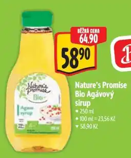 Albert Nature's Promise Bio Agávový sirup nabídka