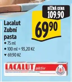 Albert Lacalut zubní pasta nabídka