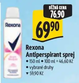 Albert Rexona antiperspirant sprej nabídka