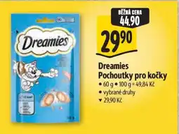 Albert Dreamies pochoutky pro kočky nabídka