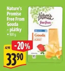 Albert Nature’s Promise Free from Gouda plátky nabídka