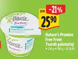 Albert Nature’s Promise Free from Tvaroh polotučný nabídka