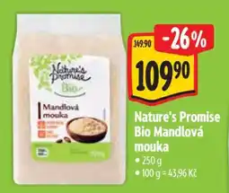 Albert Nature's Promise Bio Mandlová mouka nabídka