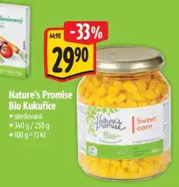 Albert Nature’s Promise Bio Kukuřice nabídka