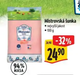 Albert Mistrovská šunka nabídka