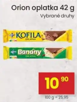 Kubík potraviny Orion oplatka nabídka