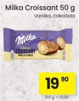 Kubík potraviny Milka croissant vanilka, čokoláda nabídka