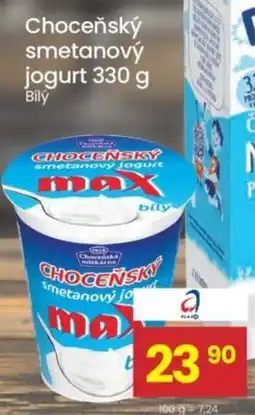 Kubík potraviny Chocenšký smetanový jogurt nabídka