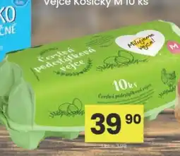 Kubík potraviny Milujeme vejce čerstvá podestýlkovaná vejce nabídka