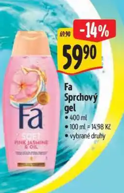 Albert Fa sprchový gel nabídka