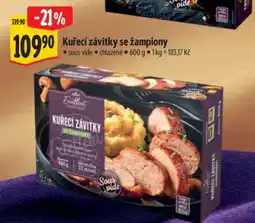 Albert Kuřecí závitky se žampiony nabídka