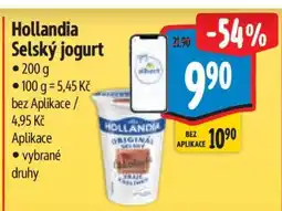 Albert Hollandia Selský jogurt nabídka