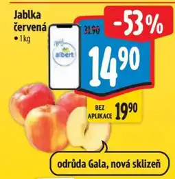 Albert Jablka červená nabídka