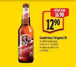 Albert Gambrinus Originál 10 nabídka