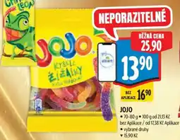 Albert JOJO Kyselé želé nabídka