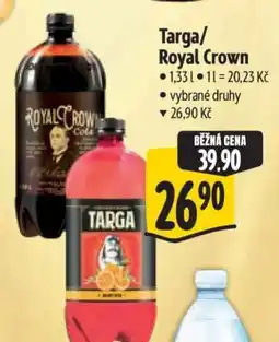 Albert Targa/Royal Crown nabídka