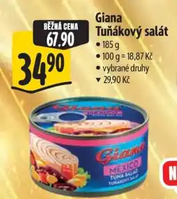Albert Giana Tuňákový salát nabídka
