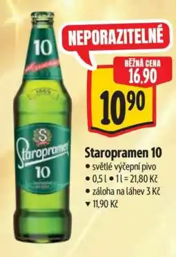 Albert Staropramen 10 nabídka