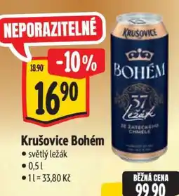 Albert Krušovice Bohém nabídka