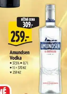 Albert Amundsen Vodka nabídka