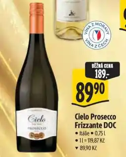 Albert Cielo Prosecco Frizzante DOC nabídka