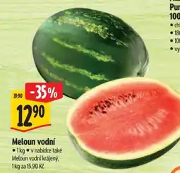 Albert MELOUN VODNÍ nabídka