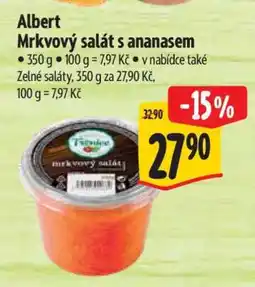 Albert Albert Mrkvový salát s ananasem nabídka