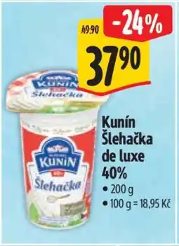 Albert Kunín šlehačka de luxe 40% nabídka