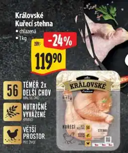 Albert Královské Kuřecí stehna nabídka