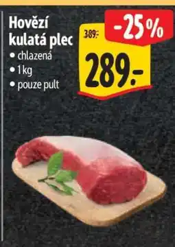 Albert Hovězí kulatá plec nabídka