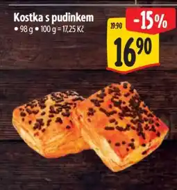 Albert Kostka s pudinkem nabídka