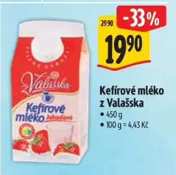 Albert Kefírové mléko z Valašska nabídka